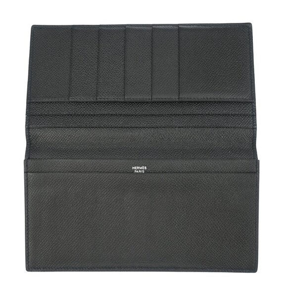 Hermes MC2 Black Epsom Fleming Long Wallet - Picture 9 of 10
